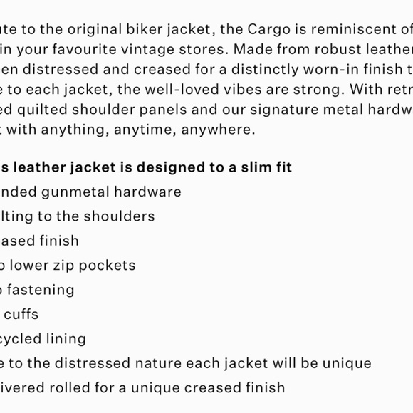 bestselling all saints cargo distressed moto leather jacket - black, size S (US4 - Picture 9 of 9